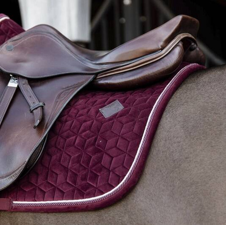 Czaprak VELVET bordeaux PONY KENTUCKY