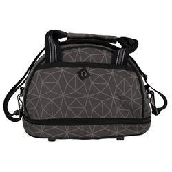 Torba na kask grey reflective QHP