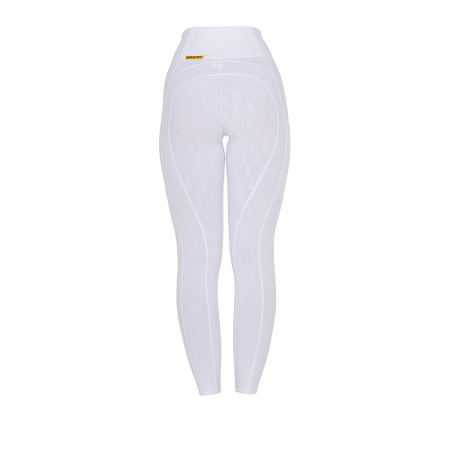 Legginsy damskie CLASSIC white EQUESTRO