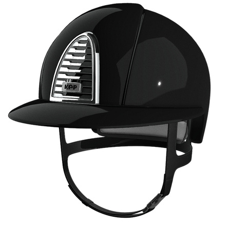 Kask CROMO 2.0 z wkł. pol. black/silv M KEP Italia
