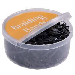 Gumki do grzywy 450szt black QPH