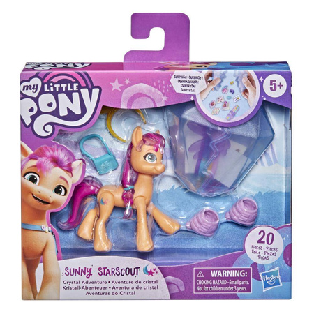 My Little Pony Crystal kucyk Sunny z akcesoriami