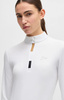 Bluzka treningowa damska MINOU white HUGO BOSS EQUESTRIAN