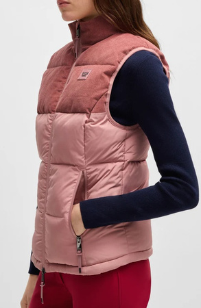 Kamizelka damska VIOLA rose haze HUGO BOSS EQUESTRIAN