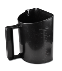 Miarka do paszy 2l black WALDHAUSEN