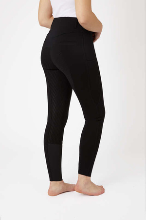 Bryczesy damskie zimowe MIRA black HORZE