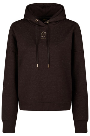 Bluza damska HOOD black truffle ESKADRON