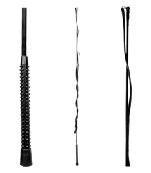 Bat do lonżowania black 200cm  WALDHAUSEN