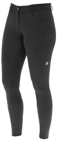 Bryczesy damskie l.zamsz black 34 COVALLIERO