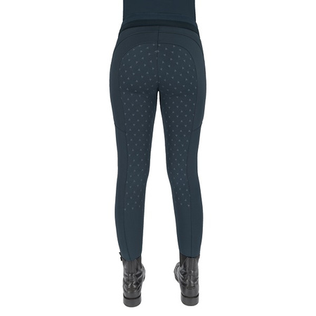 Legginsy damskie Teddie petrol blue QHP