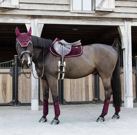 Czaprak VELVET bordeaux PONY KENTUCKY