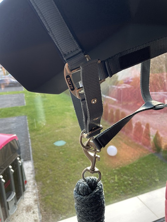 Kantar z uwiązem Lucca silverblue HORZE