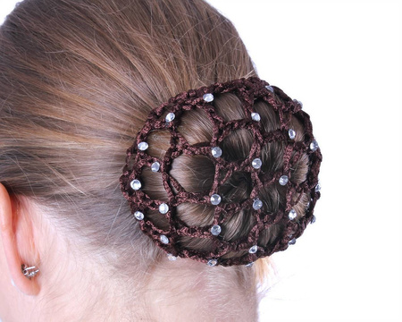 Siatka na włosy Diamond brown QHP