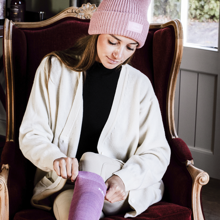 Skarpetki GLITTER 35-40 soft rose KENTUCKY