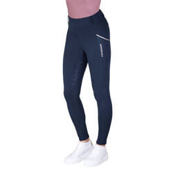 Legginsy damskie BIT navy HORSENJOY