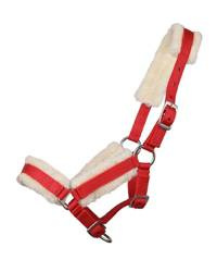 Kantar z futerkiem pink FOAL QHP