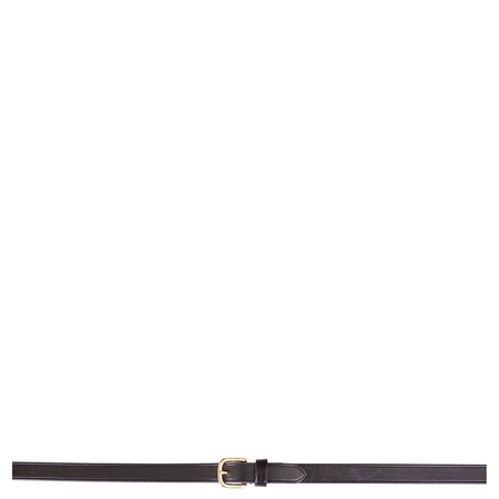 Wodze skórzano gumowe 16mm black/gold Full BR