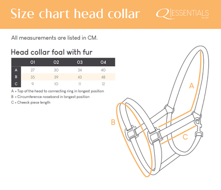 Kantar z futerkiem light blue QHP