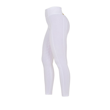 Legginsy damskie CLASSIC white EQUESTRO