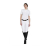 Koszulka damska konk. BUTTONS white EQUESTRO