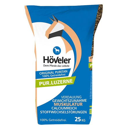 Lucerna granulowana PUR LUZERNE 25kg HOVELER