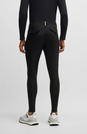 Bryczesy męskie JAMES black HUGO BOSS EQUESTRIAN