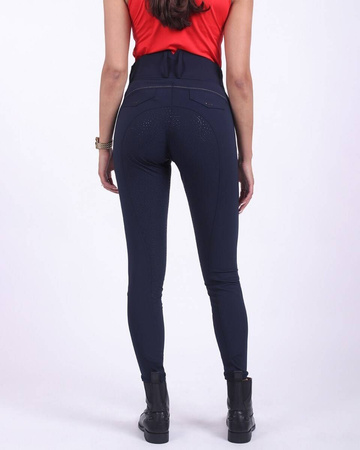 Bryczesy damskie TARA full grip navy QHP
