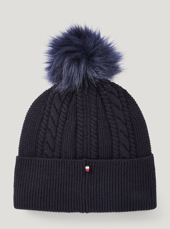 Czapka z pomponem PERRY d.sky TOMMY HILFIGER