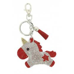 Breloczek do kluczy LYCORN red EKKIA