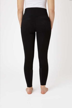 Bryczesy damskie zimowe MIRA black HORZE