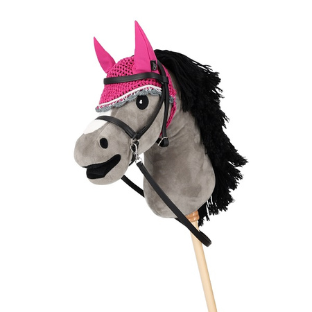 Nauszniki do HOBBY HORSE fuchsia QHP