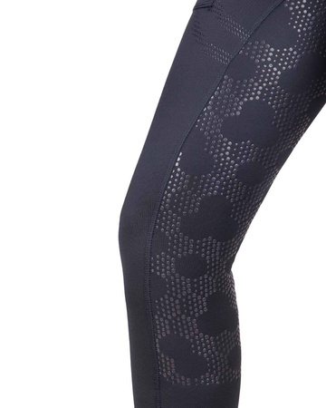 Legginsy damskie zimowe Raquel black QHP