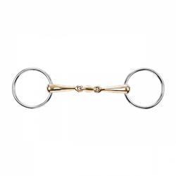 Wędzidło zwykłe 2xłamane Kaugan BUSSE