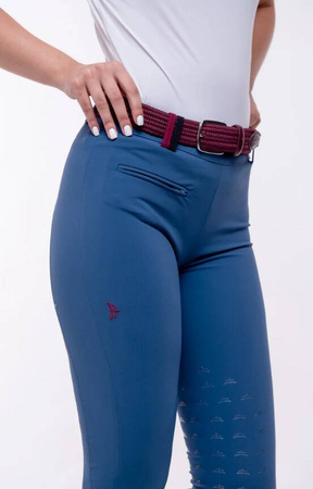 Bryczesy damskie PENELOPE blue jeans 44 MAKEBE