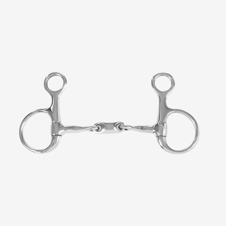 Wędzidło Baucher 2x łamane 14mm 11,5cm HORZE