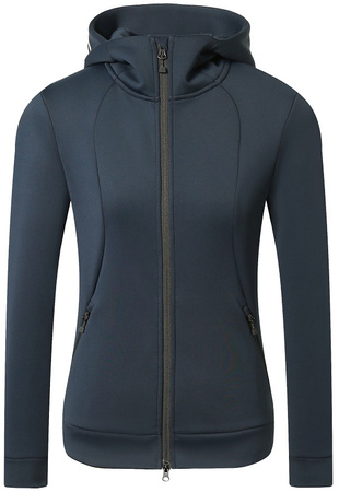 Bluza damska z kapturem dark navy COVALLIERO