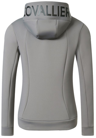 Bluza damska z kapturem steel grey COVALLIERO