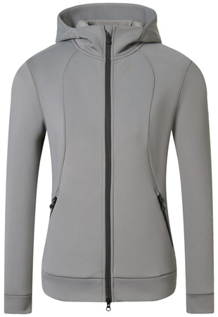 Bluza damska z kapturem steel grey COVALLIERO