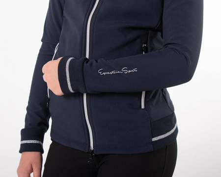 Bluza dziewczęca softs LIEKE Junior navy  QHP