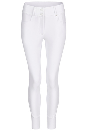 Bryczesy damskie CORE white S ESKADRON