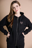 Bluza MALLORCA ZIP black LOVE LIKE HORSES