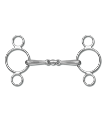 Wielokrążek 2xłam pełny 3-ring 12,5cm WALDHAUSEN