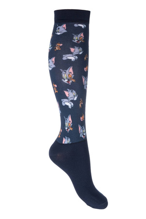 Skarpetki jeździeckie Tom&Jerry navy HKM