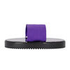 Zgrzebło plastikowe LIZE black/violet QHP