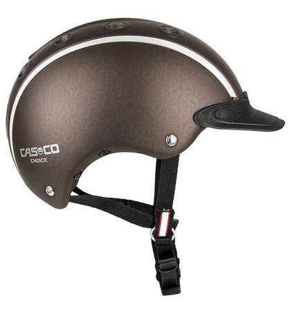 Kask CHOICE metalic brown S CASCO