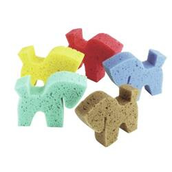 Gąbka do kąpieli w kszt. konia mix kolorów EKKIA