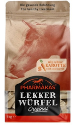 Smaczki dla koni CARROT 1kg PHARMAKAS