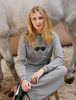 Bluza MALLORCA bez kaptura grey LOVE LIKE HORSES