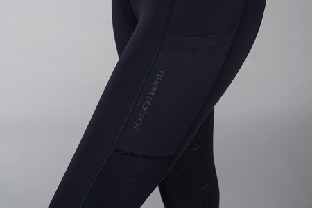 Legginsy damskie AirSporty d.navy SCHOCKEMOHLE