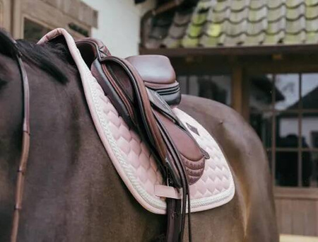 Czaprak PLAITED CORD light rose VS KENTUCKY